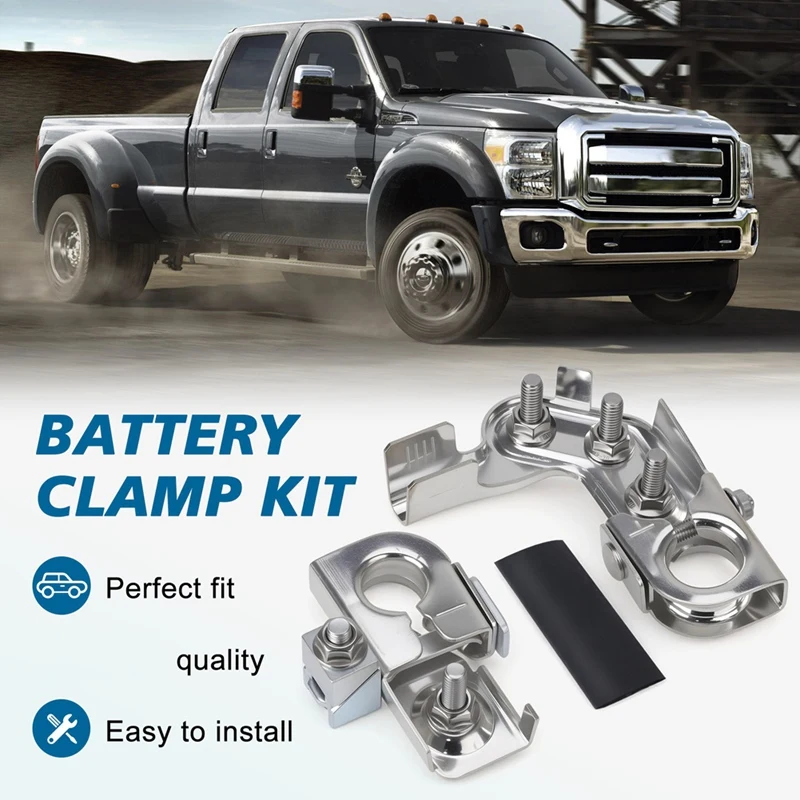 Super Sale Car Positive and Negative Battery Terminal for Ford Super Duty F-250 for Chevy Silverado 1500