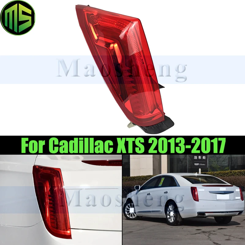 

Maosheng Rear Bumper Tail Light Tail Lamp For Cadillac XTS 2013-2017 Taillight Taillamp Brake Stop Light Turn Light Cover Shell