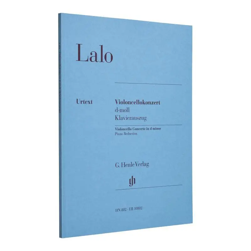 

HN802 Lalo Cello Concerto PR Jost Peter G Henle Verlag 9790201808024 Книга