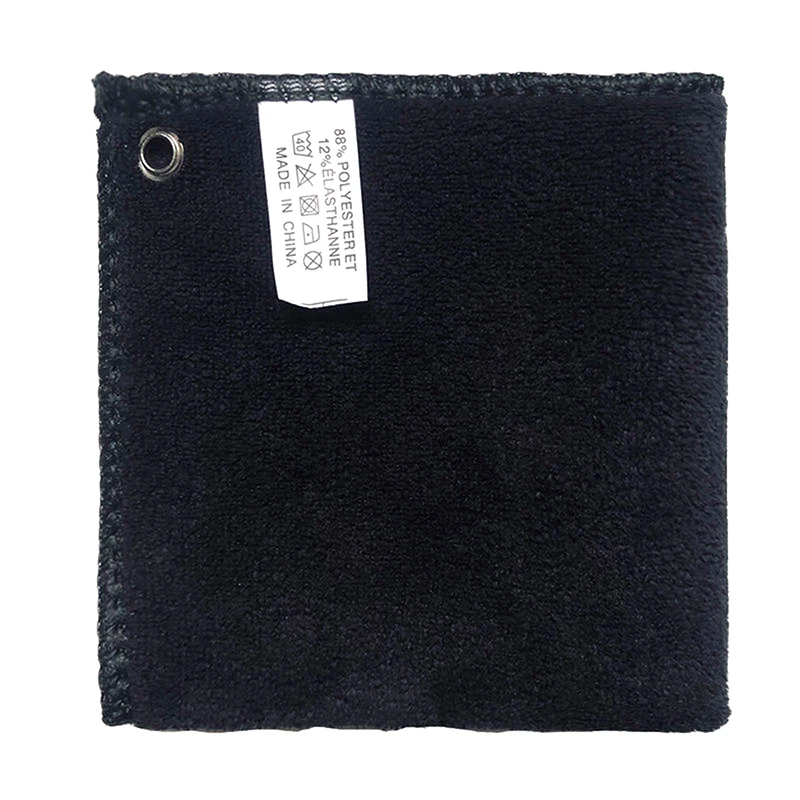 1PC 30*30cm Golf Towel Wet And Dry Golf Cleaning Cloth Perfect For Golfers Cleaning Cloths With Retractable Hook Easy To Carry - view 3