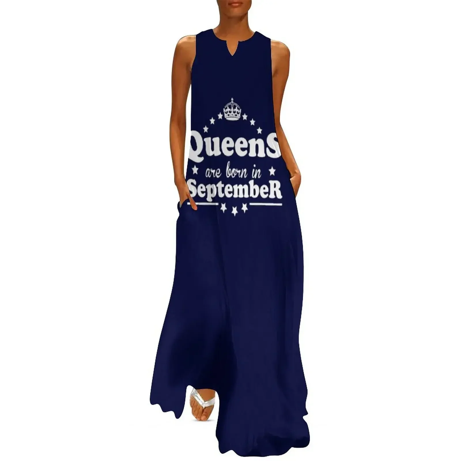 

Queens are born in September Long Dress summer dress korean women summer dresses for women 2025 sexy short dresses daring Dress