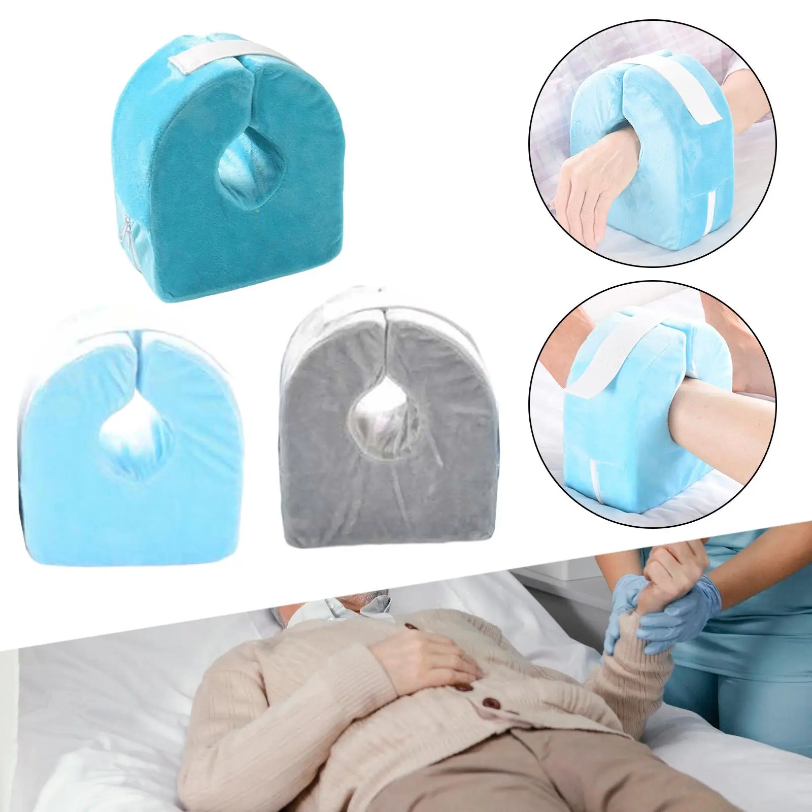 

Подушка для подъема стоп, на молнии, для сна, комфортная, защита пяток, подушка для поддержки ног