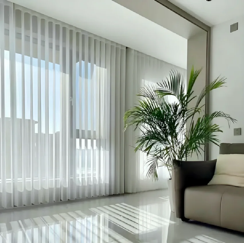 Home Decor Smart Manual vertical Venetian blinds Office Living Room Semi-shading Sunshade dream Window blind Curtain