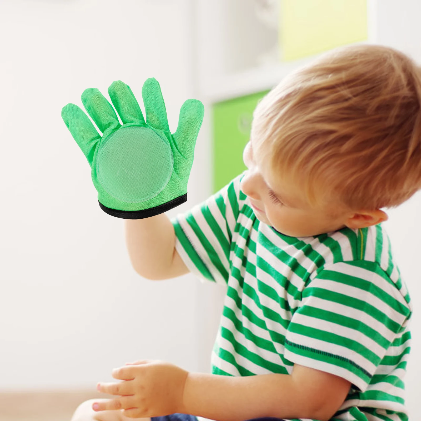 2 pçs luvas de bola pegajosa pegar jogos brinquedos luvas praia salto e pegar bolas