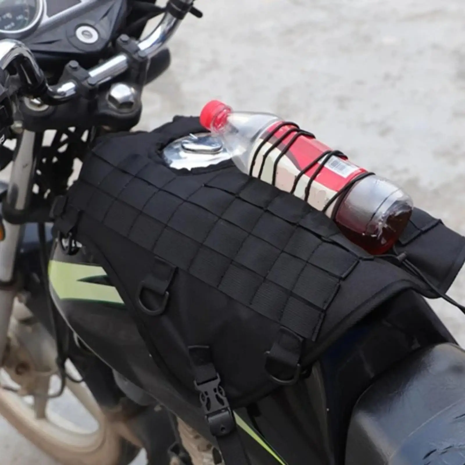 Generic Motorcycle Tank Mount Base Dustproof for Tail Bag Saddle Bag