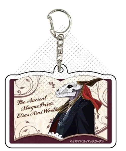 Spiel Hatori Chise Elias Ainsworth Eriasu Einzuwasu Schlüsselanhänger Puppe Anime Acryl Schlüsselanhänger Anhänger als Geschenk