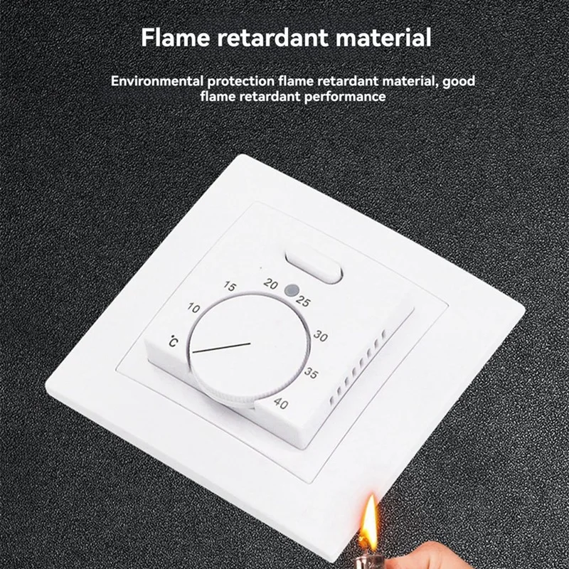 MK05 Room Thermostat Floor Heating Room Thermostat 220V 16A Temperature Controller For Floor Heating System