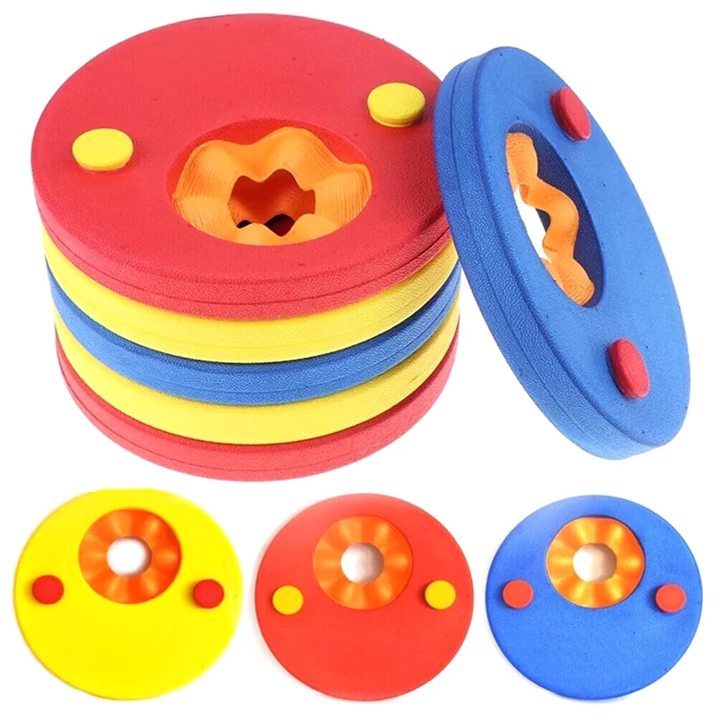 

6pcs/Set Swimming Arm Float Discs EVA Foam Floating Sleeves Inflatable Float Baby Swimming Exercises Circles Rings