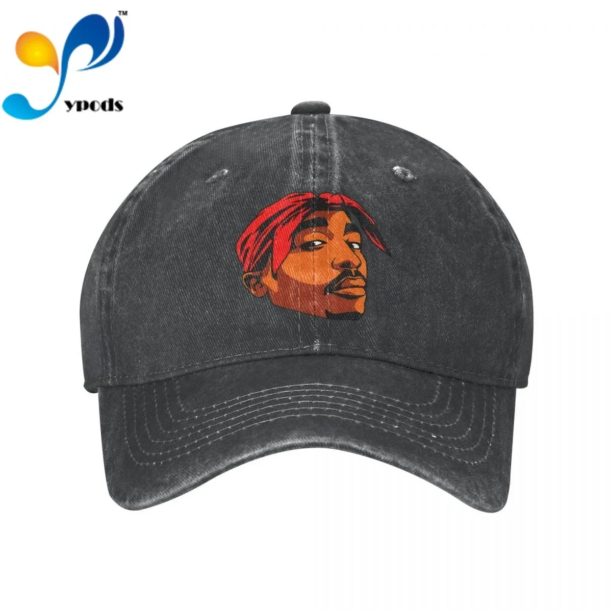 

2pac (3) Denim Baseball cap Snapback Hats Autumn Summer Hat for Men Women Caps Casquette hats