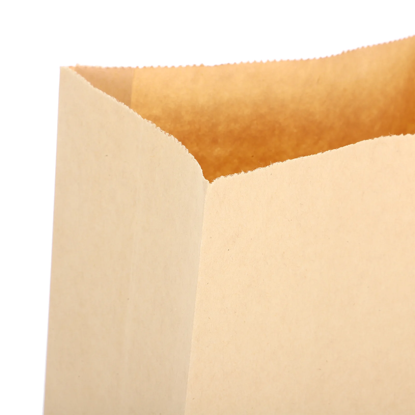 100 Pcs Kraft Paper Bag Lunch Bags Small Flat Size Sandwich Pastry for Baked Goods Party Favors Sack