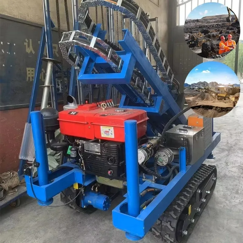 Hydraulic Photovoltaic Pile Driver Rotary Auger Attachment For Precise Ground Screw Placement Under Solar Panels Setup