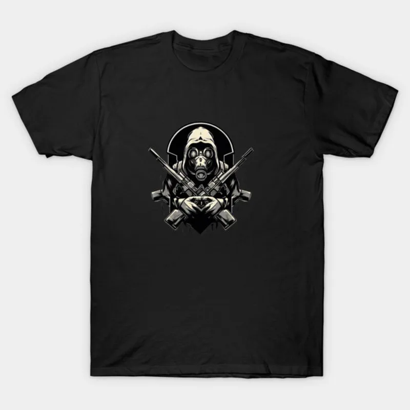 Metal Slug Game T Shirt 0813 Vintage Arcade Graphic Tee Retro Military Action Shooter printed Short Sleeve Casual Streetwear