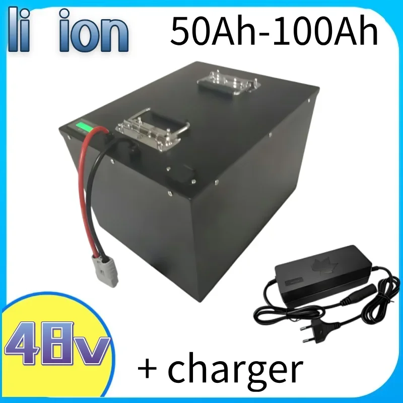 RHD 48V 50AH 80Ah 100Ahli ion lithium battery pack for Ryobi RM480e RM300e ZT480ex 300MV Zero Turn electric riding mower