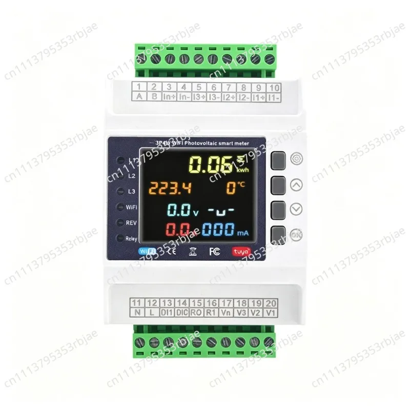 For Smart Energy Monitoring & Protection: WiFi-Enabled 3 Phase Energy Meter Protector - 100/200/1000A, Over/Undervoltage & Curre