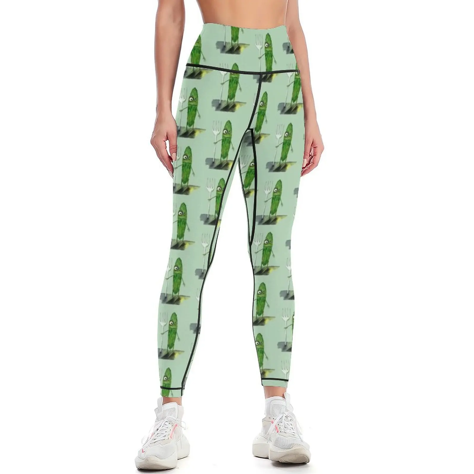 

Angry Pickle Leggings gym wear sportswear gym sports tennis for Women sports Womens Leggings