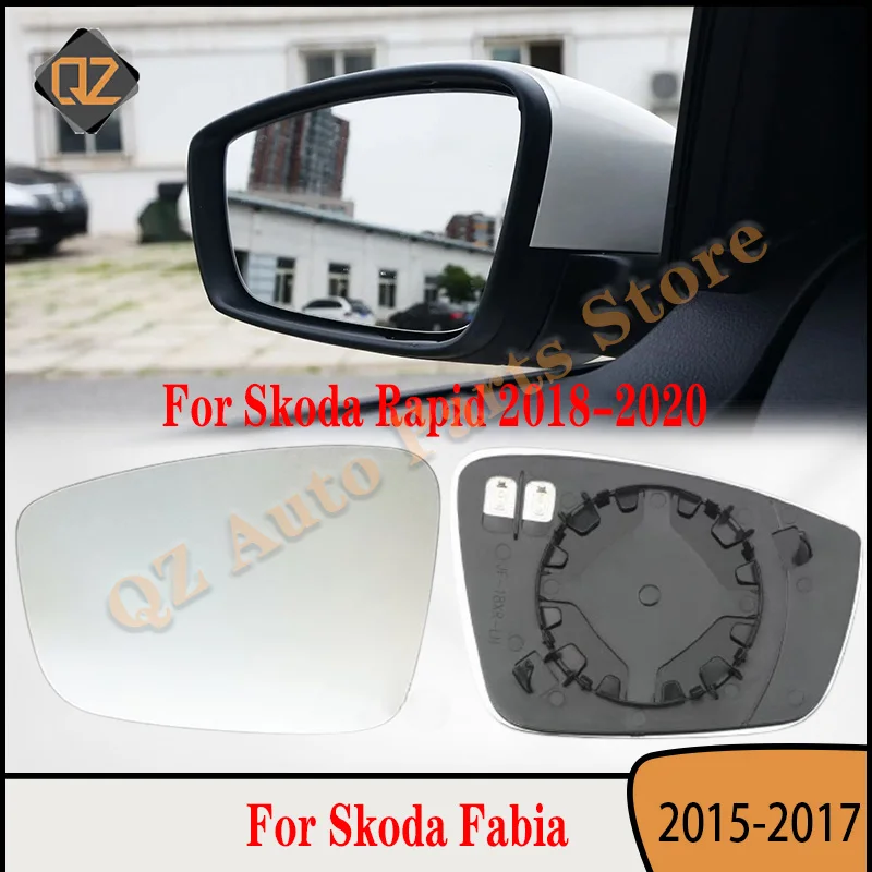 Auto Accessories Side Mirror Glass For Skoda Fabia 2015-2017 Rapid 2018-2020 Citigo 2012-2019 VW Up 2012-2016 Seat Mii 2012-2019