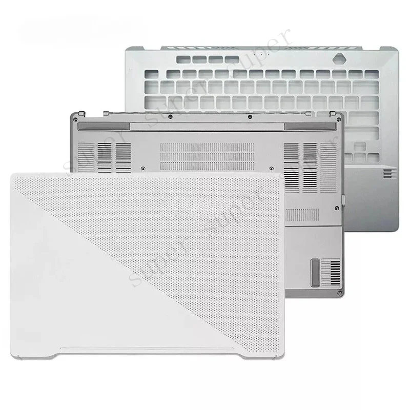 New For ASUS ROG 14 Zephyrus GA401 LCD Back Cover / Bottom Case shell white