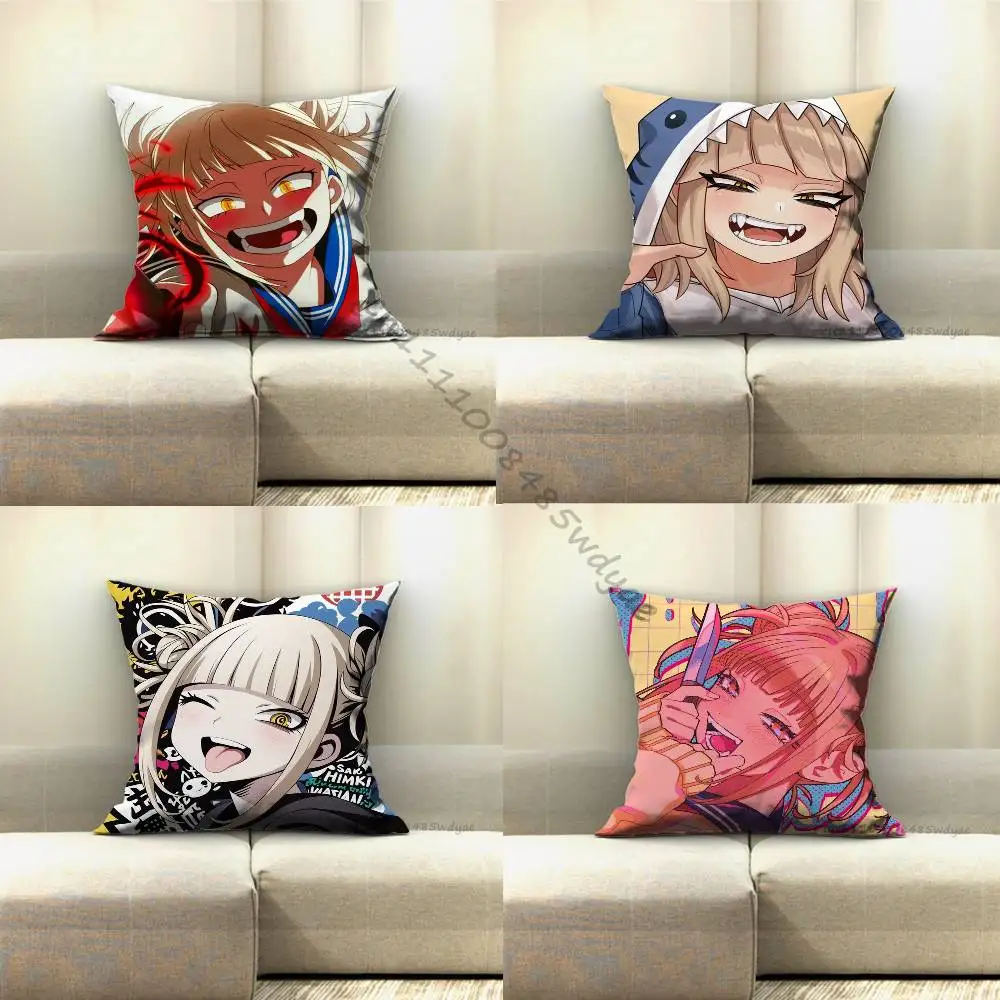 

My H-Heroes Toga Himiko Pillow Case Pillow Case Living Room Sofa Cushion Cover Suitable For Home Bedroom Room Decoration