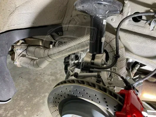 لبورشه 718 GT4 GTS سبايدر فوق أنابيب وصلة المحور 2020 + النازل