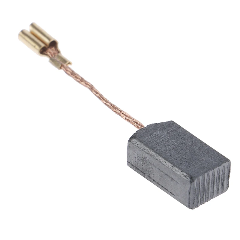 

10 шт., угольная щетка для электродвигателя 100 # Подходит для электрической ударной электрической дрели, угловой шлифовальной машины 6,3*8*14 мм