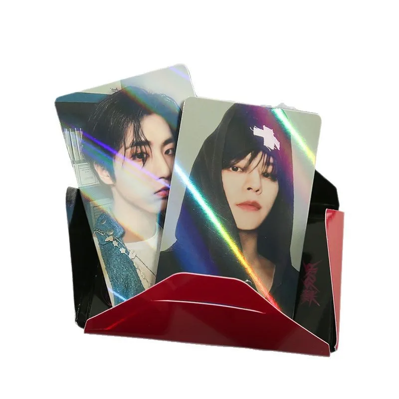 

Stray KIDS same style celebrity boy group laser small card collection small card SKZOO peripheral star small card