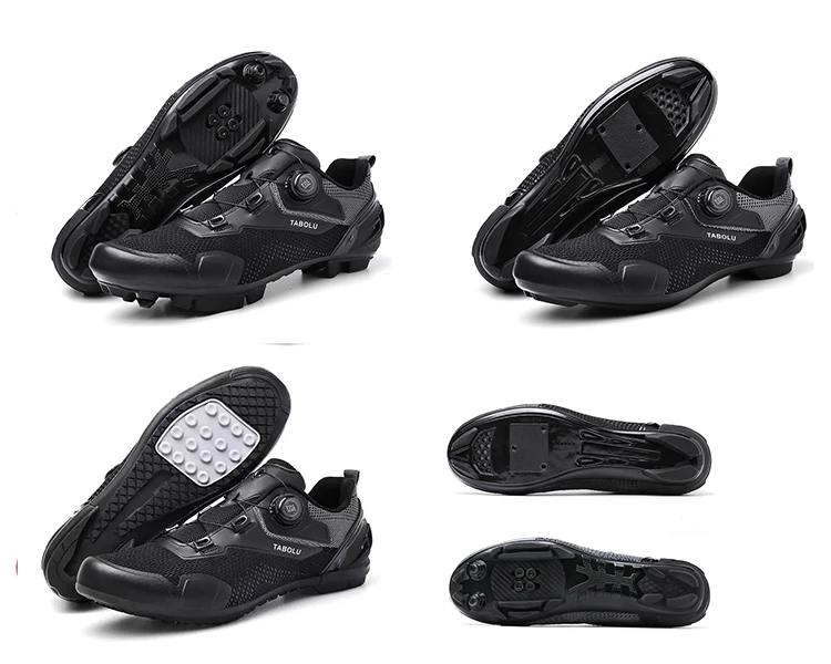 Professionelle MTB Mountainbike-Schuhe für Herren, Atmungsaktive SPD-Rennradschuhe, Damen SPD-Klickschuhe für Radsport – Detail 5