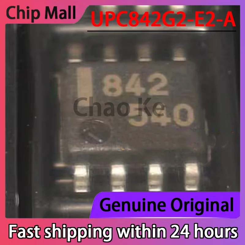

2 шт. новый оригинальный UPC842G с трафаретной печатью 842 SMT SOP-8 UPC842G2-E2-A микросхема двойного операционного усилителя