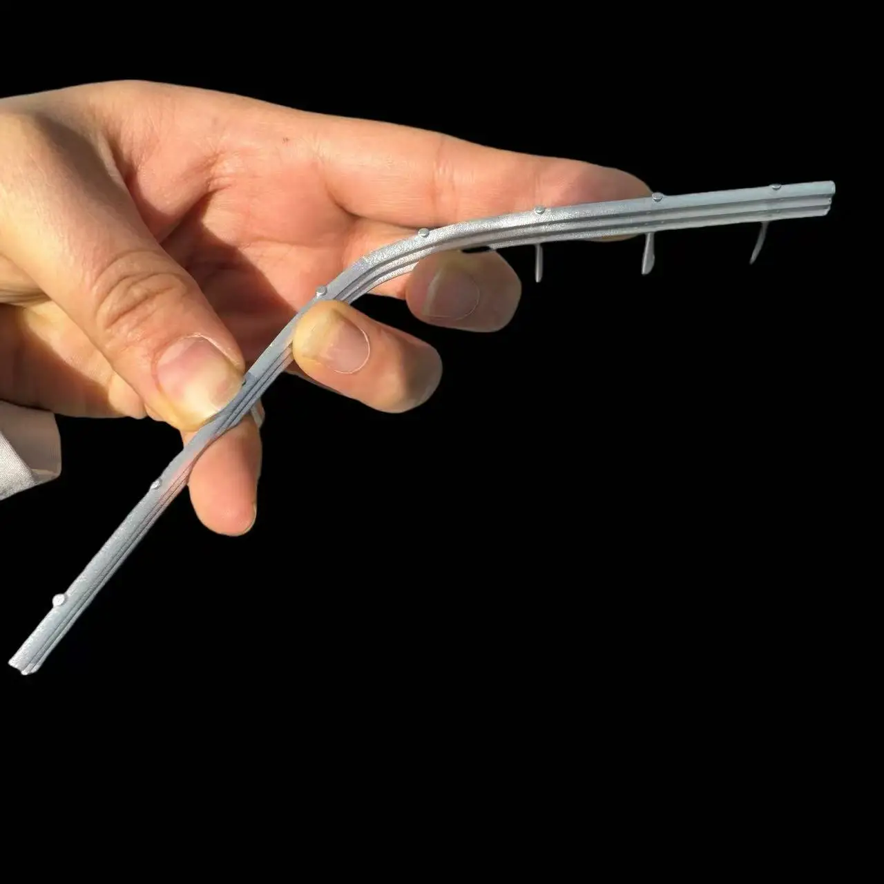 17 センチメートル/21 センチメートル/25 センチメートルストリート道路分離ガードレールミニチュアフェンスモデル道路障壁高速道路フェンス DIY モデルおもちゃアクセサリー