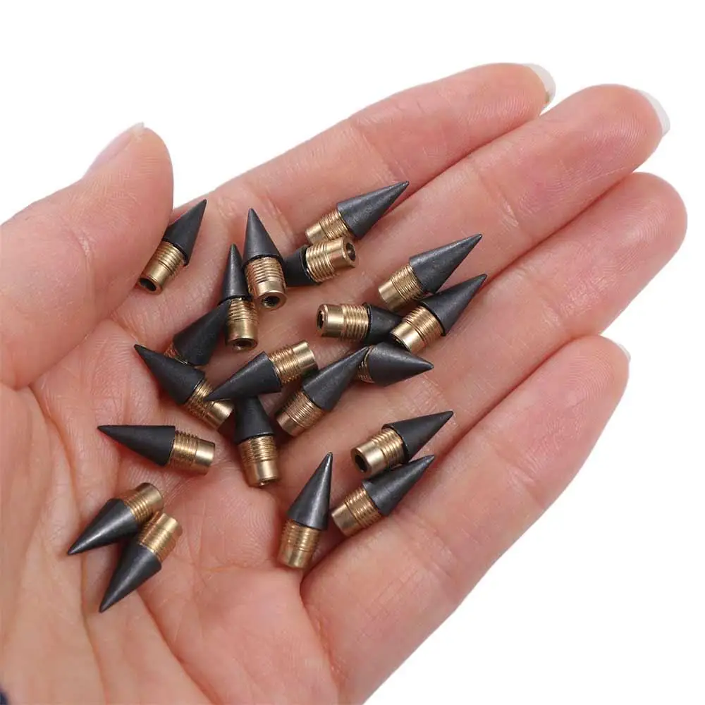 20PCS 0.5mm Refills Inkless Tip Replacement Pen Replaceable Ink Free Head for No Ink Pen Smooth Writing Not Easily Broken