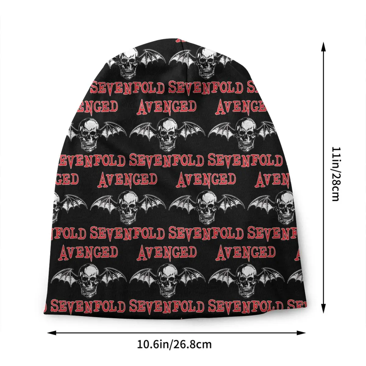 Custom A-Avengeds S-Sevenfolds Classic Skullies Beanies Caps For Men Women Street Winter Warm Knitted Hat Adult Punk Bonnet Hats