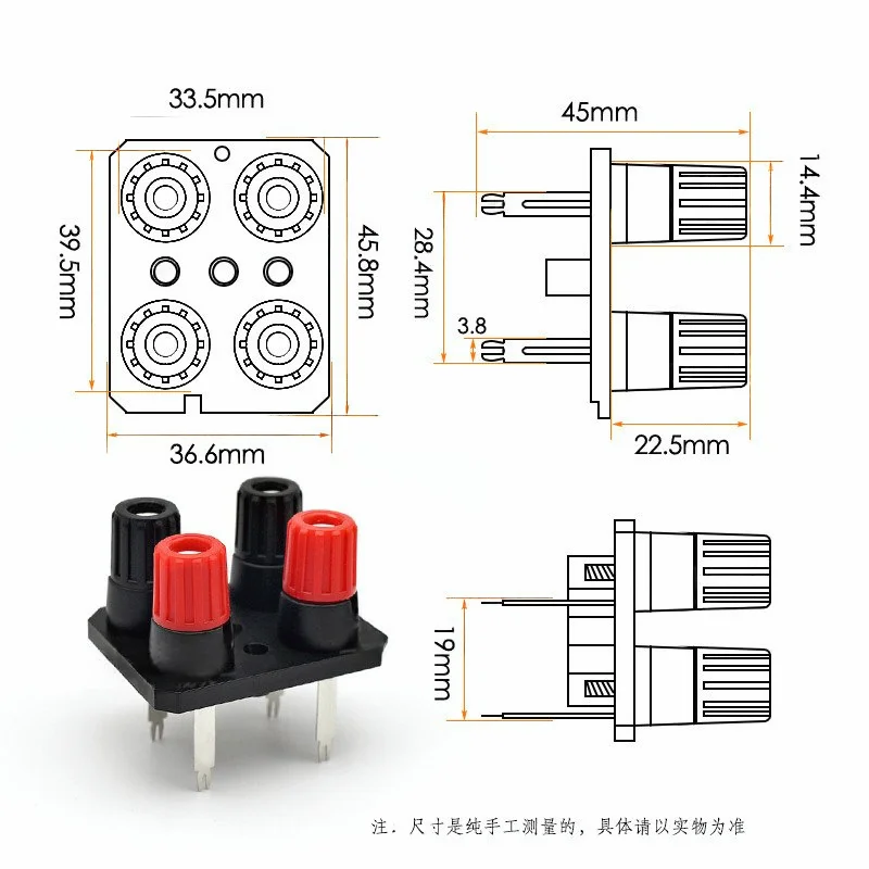 1-10 قطع WP4-10A قابس موز خارج - مراجعة Audio Music Box وسعره