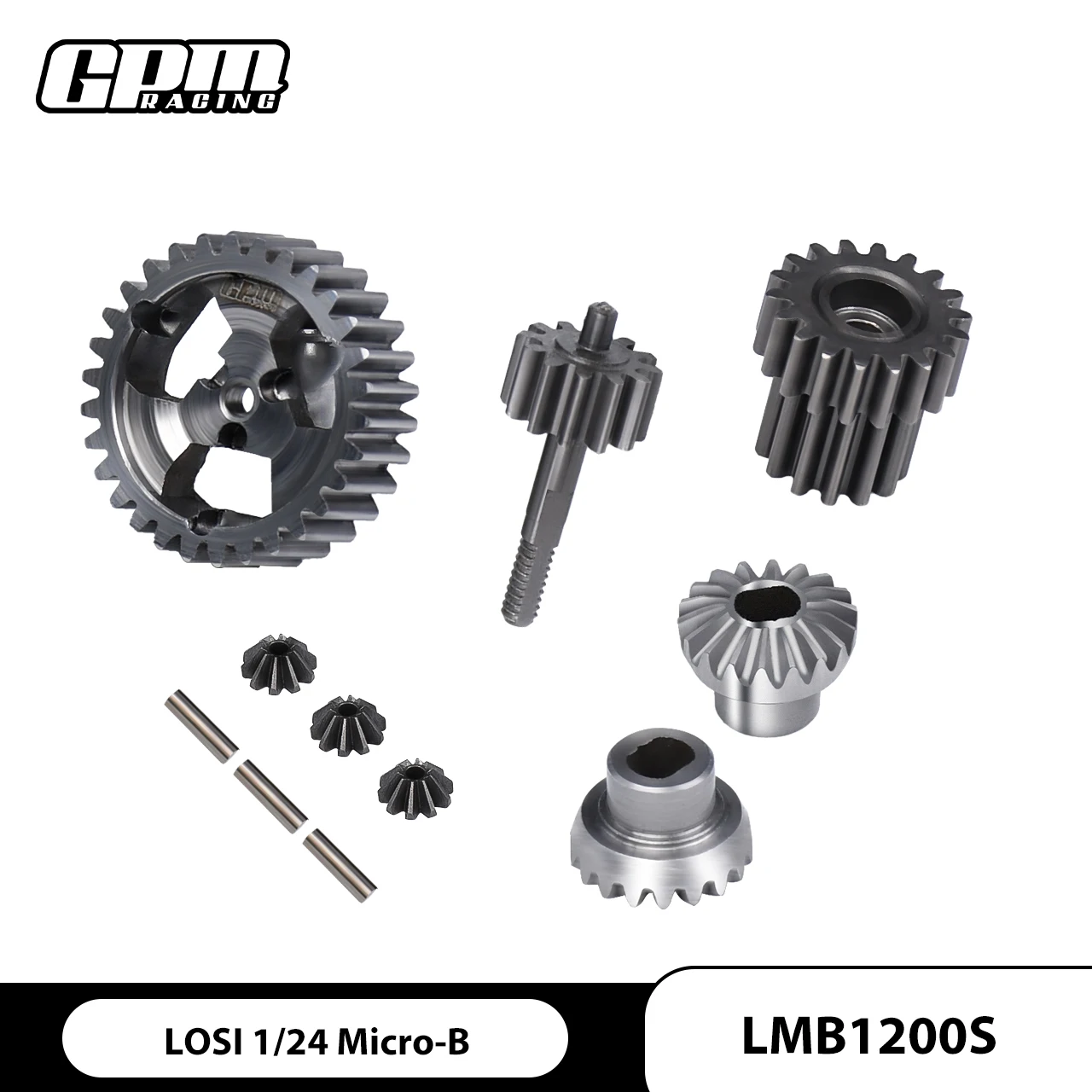 

GPM 40Cr Steel Transmission Gear Set For LOSI 1/24 Micro-B 2WD Buggy