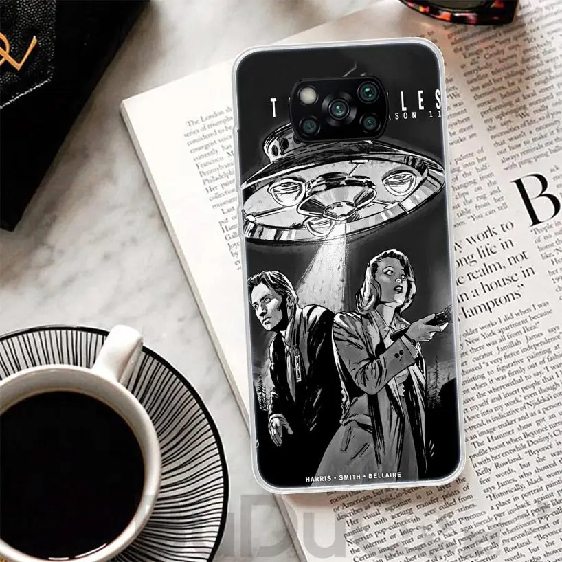 The X Files I Want to Believe Cover For Xiaomi Poco X6 X5 Pro X4 Gt X3 Nfc F6 Phone Case F5 F4 F3 F2 F1 M5S M4 M3 Print Shell Ho