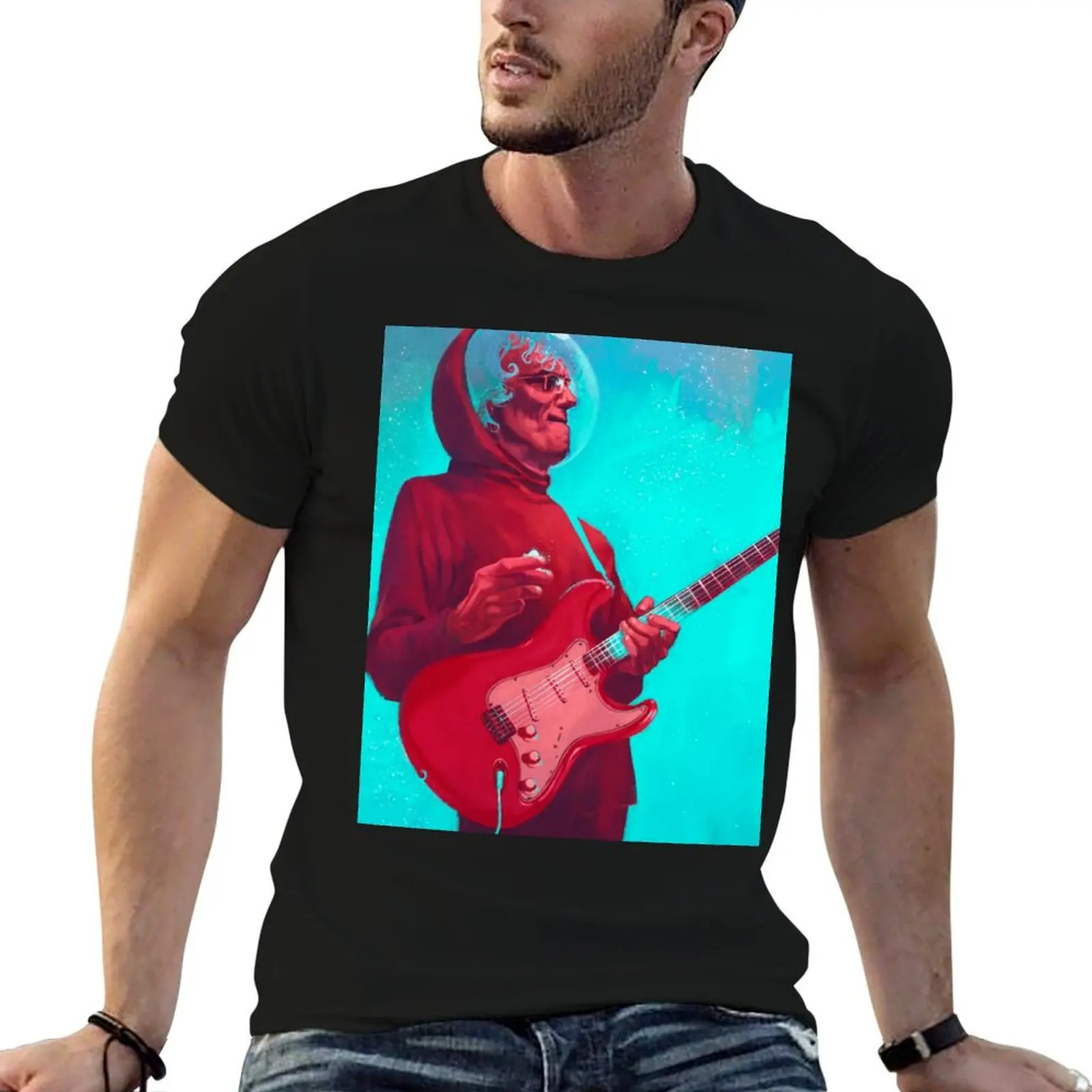 Camiseta Spinetta (Art "Capitan Beto's Ring) para hombre, camisetas de algodón para hombre, camiseta 100% algodón, camiseta 100%