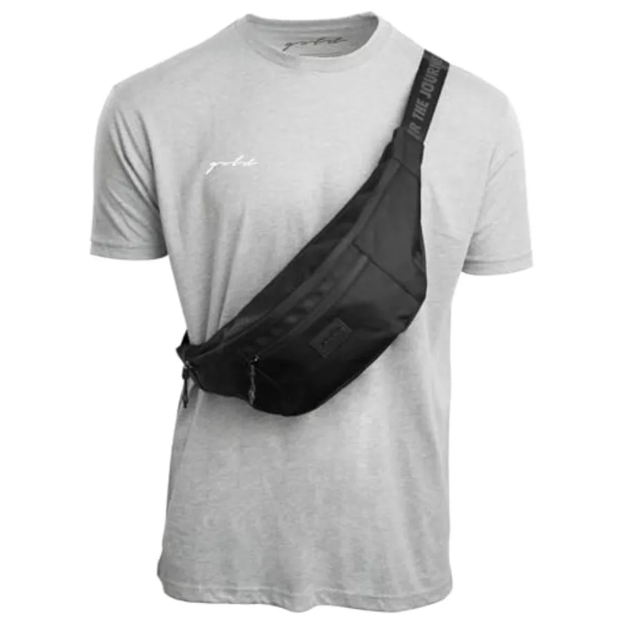 

Goshi Waist Pack - Jiu Jitsu Crossbody and Fanny Pack Bag for No-Gi Training with Wet Gear Storage Olive