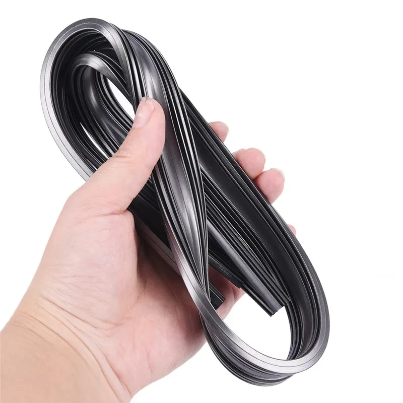 800/700/350mm Car Vehicle Soft Silicone Refills Elastic Band Windscreen Insert for Window Wiper Blades Rubber Strip Accessories