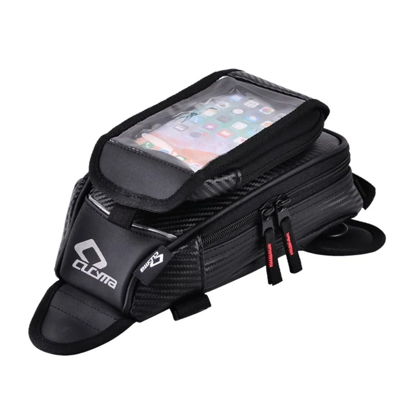 

CUCYMA Motorcycle with magnet Small fuel tank bag Multifunctional knight leg bag Touch screen mobile phone bag