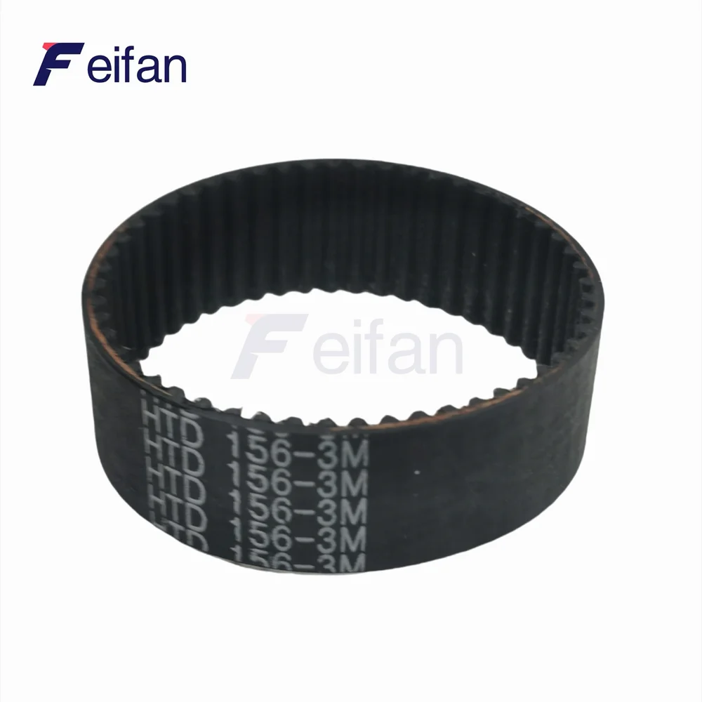 HTD 3M Synchronous Timing belt length 159/162/165/168/171/174/177/180/183/186/189/192/195-297/300mm for width 18mm Rubber close,