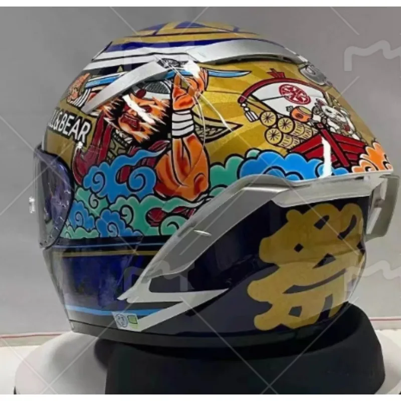 Motorrad-Integralhelm X-14 Helm X-SPIRIT III X-Fourteen Sport Fahrrad-Rennhelm Marquez 5 Motegi 3 TC-2