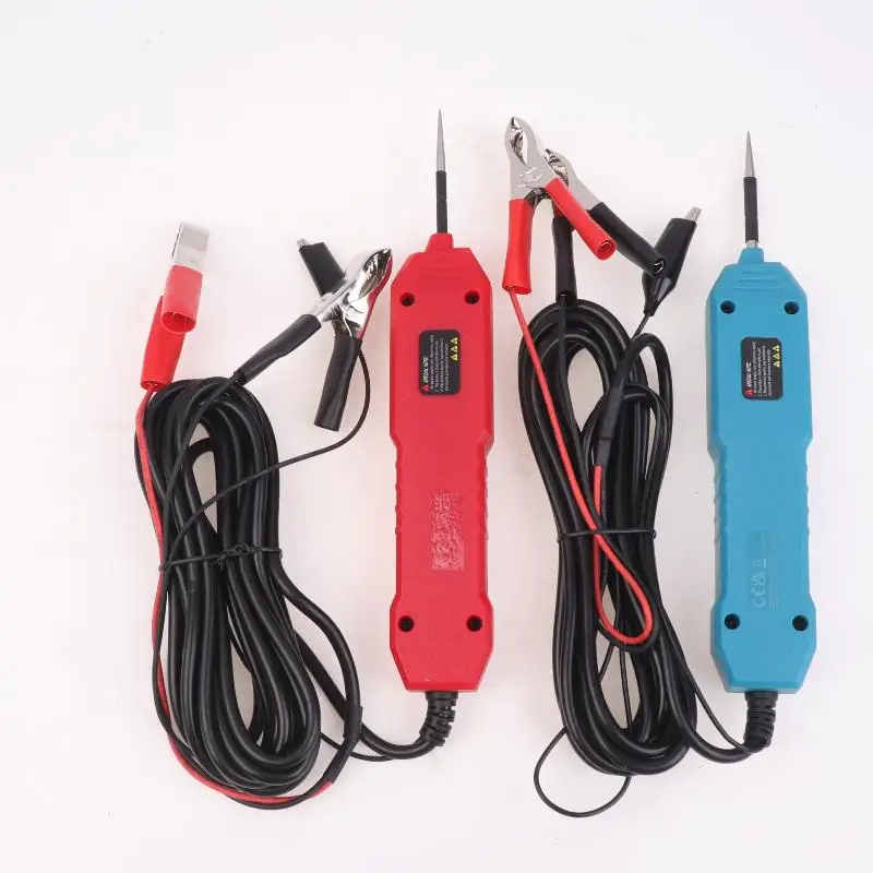 1Pcs Digital Multimeter Probe With Alligator Clips Car Circuit Tester Compatible With 3.5-36V Dc Automotive Electrical Systems