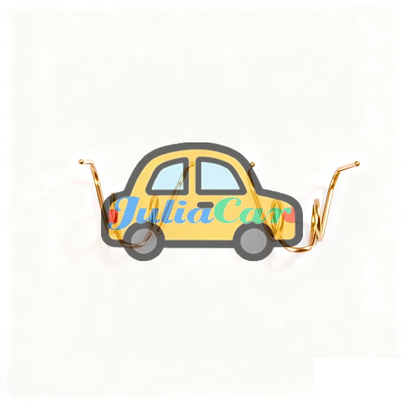 

4 шт. универсальные пружины для дисковых тормозных суппортов мотоциклов и скутеров, с одним отверстием, для автоматического выталкивания тормозных колодок