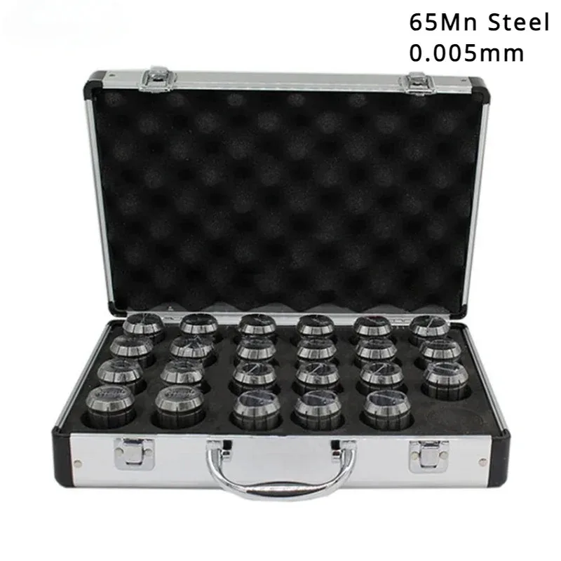 

ER20 ER25 ER32 ER40 ER Spring Collet Chuck 0.005mm for CNC Milling Tool Holder Engraving Machine ER Collet Chuck Suit