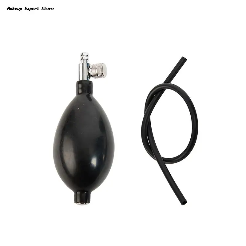 Sphygmomanometer Tonometer Ball Blood Pressure Cervical Tractor Accessory Latex Air Inflation Balloon Bulb Pump +Valve Link Tube