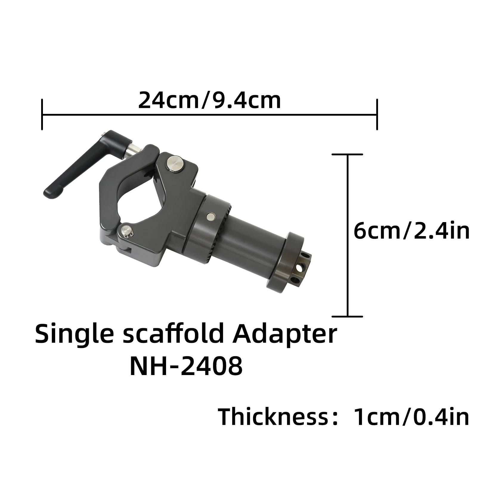 NSH Single Scaffold Adapter for Slider (42 mm to 51 mm) Camera Accessories Film Equipment for Video Shoot