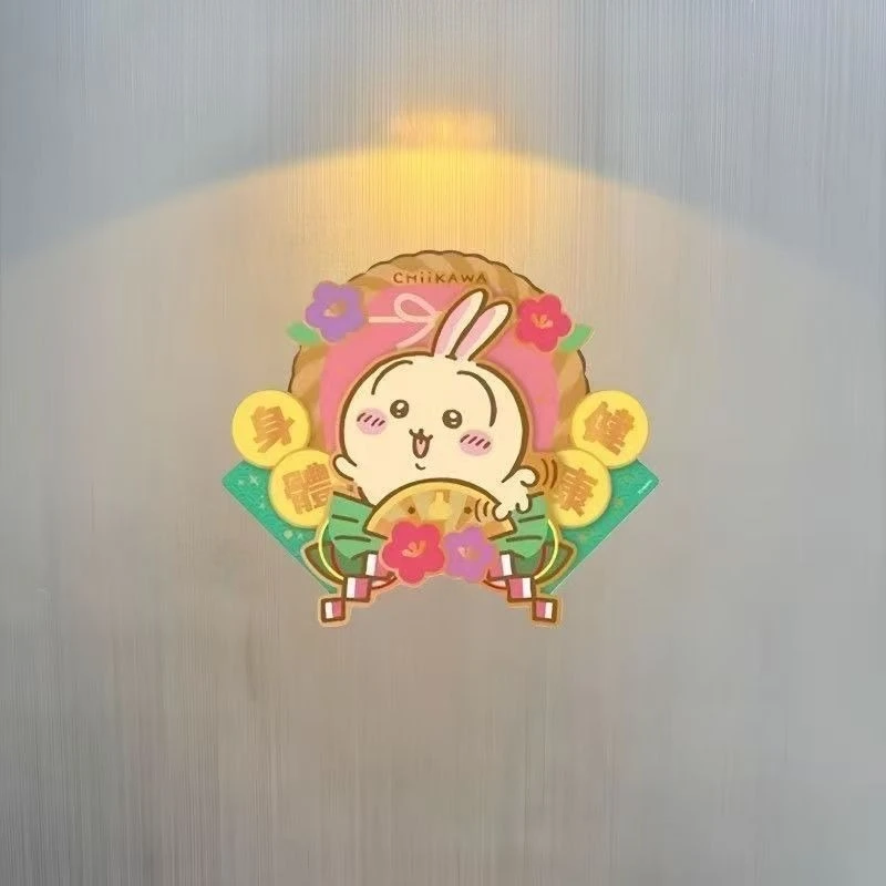Anime Cartoon Kawaii Chikawa New Year Style Joyous Brightly-Colored Clear Pattern Fine Workmanship Waterproofing Wear-Resistance