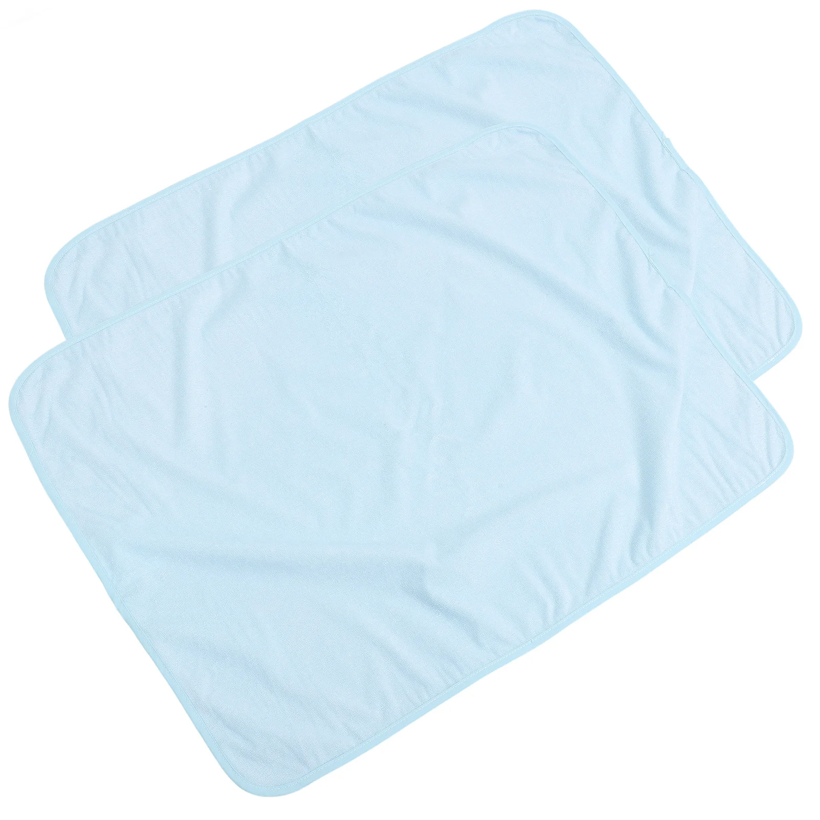 2 قطعة وسادة حفاضات سلس البول تنفس قابلة لإعادة الاستخدام قابل للغسل حماية السرير للبالغين المسنين مريحة مانعة للتسرب