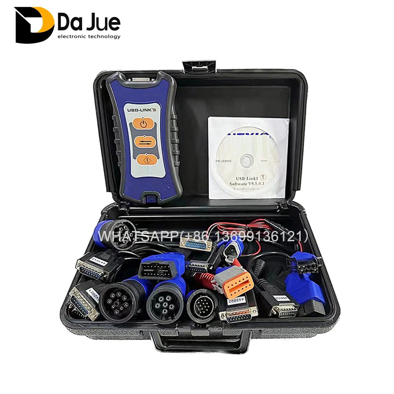 NEXIQ USB Link3 NEXIQ3 Support Volvo PTT2.8.150 125032 Diesel Truck Interface Diagnostic Tools for Heavy Duty Truck Scanner