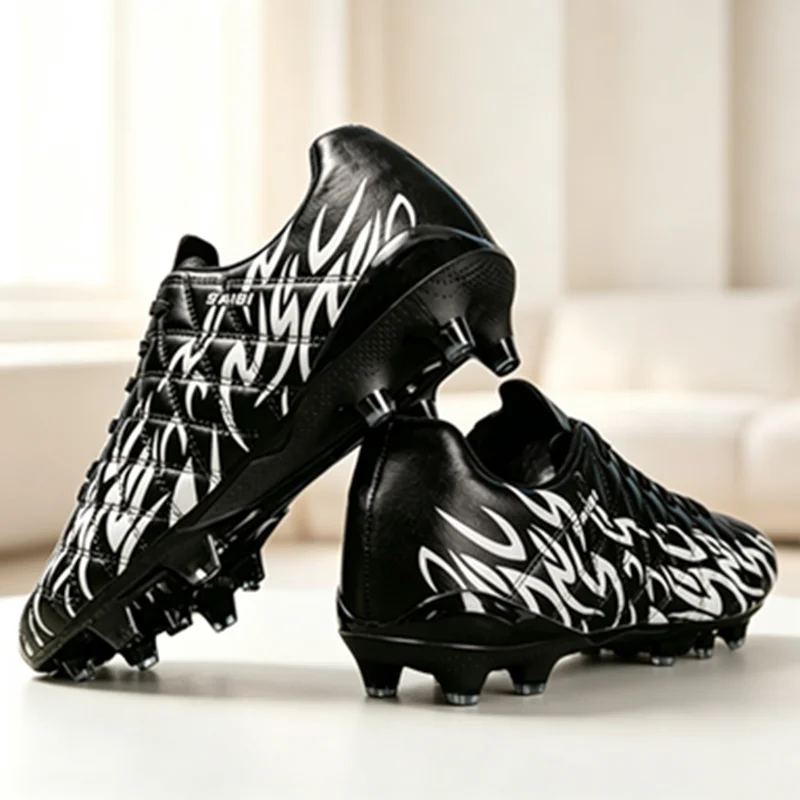 Match-ready AG/FG Soccer cleats, Dynamic Fit Collar, Breathable PU Mesh, Responsive TPU Sole, Delivers a Sock-like Fit and Enhan