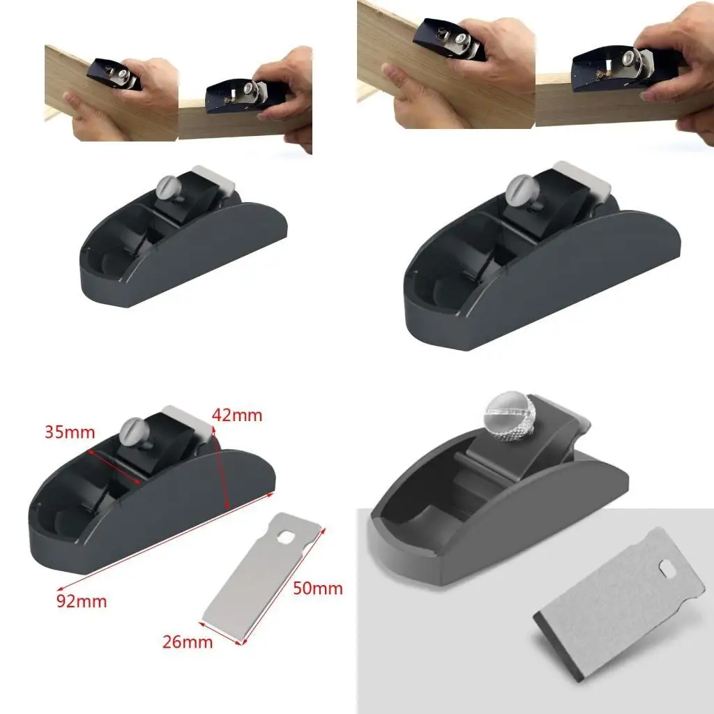 

Y1UD Mini Hand Planer Trimming Planer Woodworking Plane Hand Tool Flat Bottom Trimming Planer Trimming Project