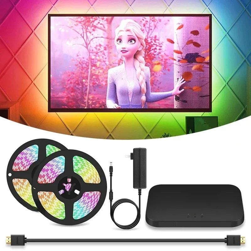 Best Value 12 Scene Effects Color Adjustment Sound and Light Synchronization TV Synchronization Light Emitting Diode Lights